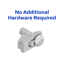 41-002-3 MODULAR SOLUTIONS SPEEDLOCK, M5 SOCKET, STAINLESS STEEL HIDDEN PROFILE FASTNER